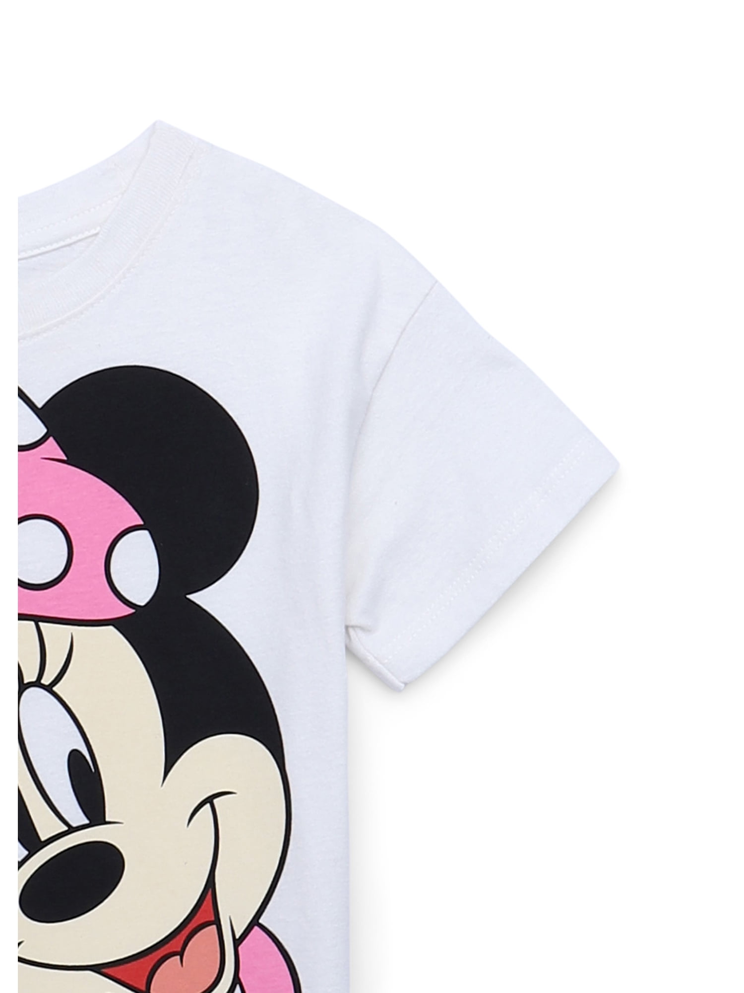 Minnie Mouse Toddler Graphic Short Sleeve Crewneck Tee, Sizes 12M-5T