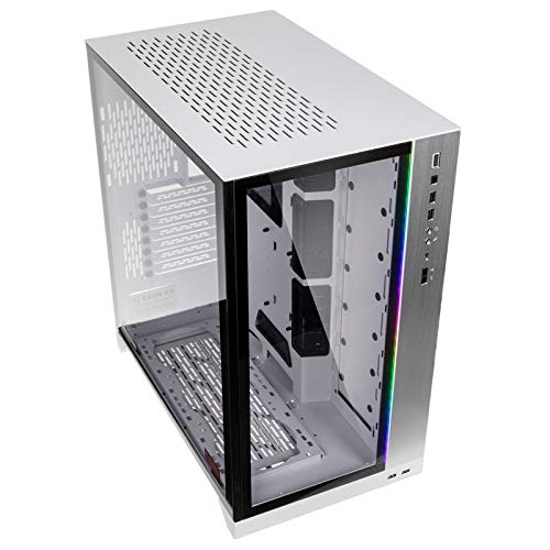 Lian Li O11dxl W O11 Dynamic Xl Rog Certified White Atx Full Tower Gaming Computer Case Walmart Com