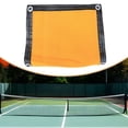 thumbnail image 1 of Quzzie Tennis Court Wind Screen Netting Mesh Fencing Cover Sports Protection Net Waterproof PE Material Suitable for Tennis Clubs Construction Sites Home Cou yellow, 1 of 8