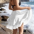 thumbnail image 6 of WPPGONE Beach Sarong Wraps for Women Cover Up Chiffon Scarf Tie Waist Casual Plus Size Bottoms Summer Vacation Fashion Swimwear， S-3XL, 6 of 6