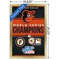 thumbnail image 3 of MLB Baltimore Orioles - Champions 23 Wall Poster, 14.725" x 22.375" Framed, 3 of 5