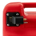 thumbnail image 4 of Portable Boat Outboard Fuel Tank, 24L 6 Gallon Marine Outboard Motor Fuel Tank, Anti-Static, Anti-Aging, External Interface, Plastic Fuel Tank for Inflatable Boat, Dinghy, Canoe or Kayak (Red), 4 of 8