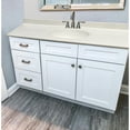 thumbnail image 3 of Design House Cultured Marble Vanity Top 49 Inch, White on White ?  , 550319, 3 of 5