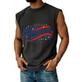 thumbnail image 2 of Youpwaven Men's 250th Anniversary USA Muscle Tank Top, 1776-2026 America Graphic Sleeveless Tee, Celebratory July 4th Vest Shirt, 2 of 4