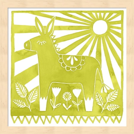 Dia de Fiesta II by Grace Popp, Framed Wall Art, 13.25W x 13.25H