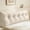 Cream White, variant on Large Bed Wedge Headboard Pillow Twin College Dorm Reading Pillow Triangular Lumbar Cushion Body Positioning for Daybed Bunk Bed