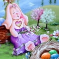 thumbnail image 6 of G. Debrekht 8457706H-MP Easter Bunny Nap Easter Door Decor by Jamie Mills-Price - Easter Spring Decor, 6 of 11