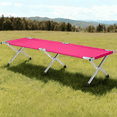 thumbnail image 4 of imerelez Camping Cot, Heavy-Duty Oversized Folding Cot for Adults, Comfortable Elevated Sleeping Bed, Easy Setup, 4 of 7