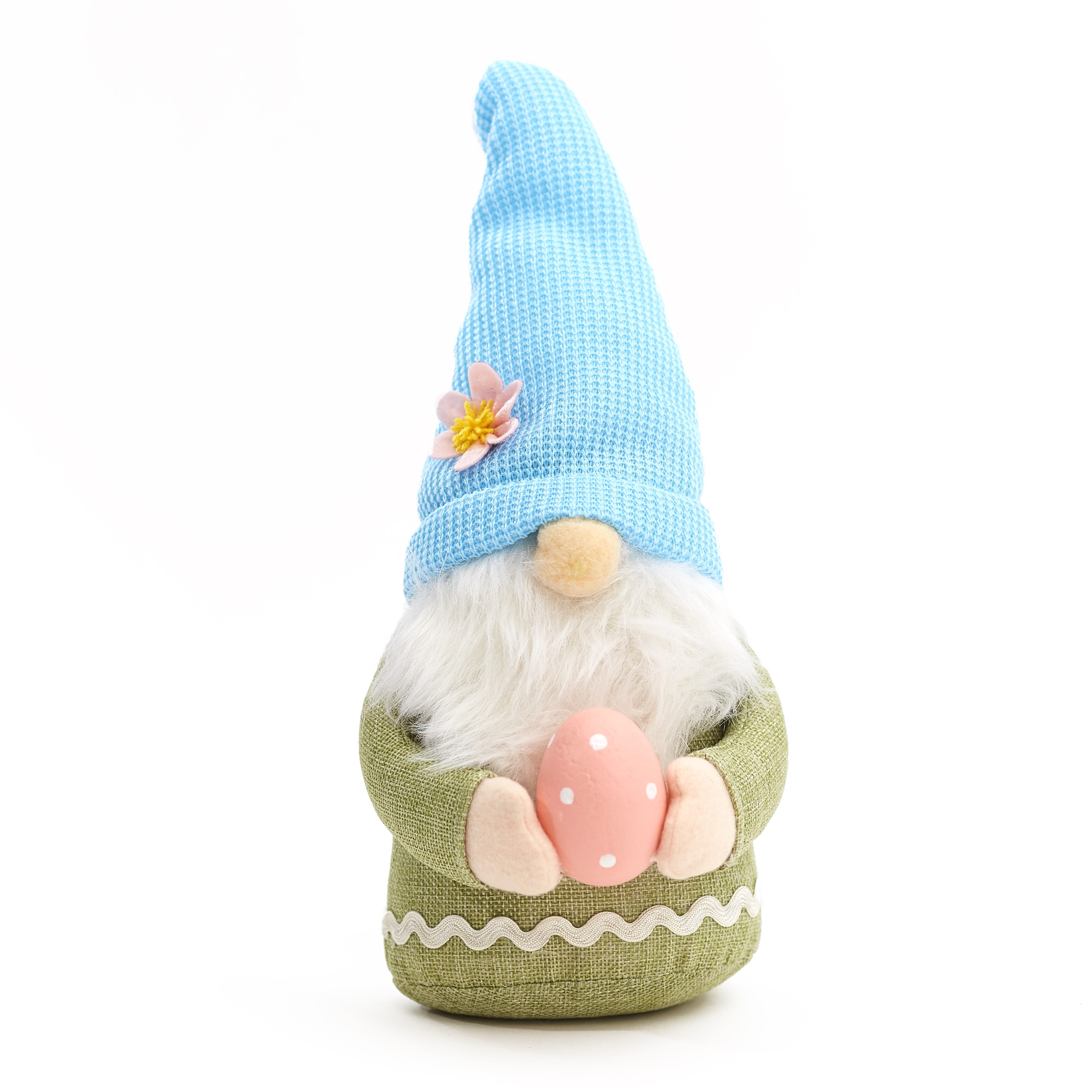 Plush Easter Gnome with Easter Egg - Indoor Spring Decor for Mantles ...