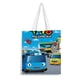thumbnail image 1 of Tayo the Little Bus Bolso de tela con estampado de lienzo para mujer, bolsa de compras reutilizable y estética, con cremallera interior, regalo para mujer,38*45cm., 1 of 6