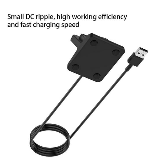 Langgg Intelligent Watch USB Charging Dock Home Desktop Smartwatch Power Stand Accessory Replacing Parts Replacement for Fitbit Versa 3
