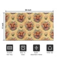 thumbnail image 5 of Yellow Highland Cow Flower Pattern Door Rugs,Washable Non Slip Door Mats Indoor,Decorative Door Mats,Entry Mat Indoor for Entrance,Bedroom,Kitchen,Bathroom,17"x30", 5 of 6