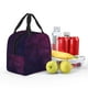 thumbnail image 5 of Easygdp Black Dark Blue Purple Bolsa Térmica Premium - Tela Oxford Impermeable, Gran Capacidad, Bolsillo Frontal, Unisex para Trabajo, Escuela, Actividades al Aire Libre y Picnics, 5 of 8