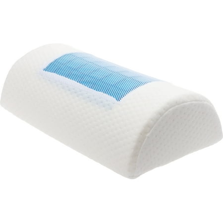 Mindful Design Cooling Gel Memory Foam Semi Roll Lumbar Support