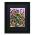 thumbnail image 2 of Trademark Fine Art 'Shih Tzu Luv' Canvas Art by Dean Russo, Black Matte, Black Frame, 2 of 4