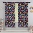 thumbnail image 5 of Blackout Kids Curtains,Multicolor Controllers Games Icons Black Pattern Childrens Insulated Curtains Set Of 2,Bedroom Essentials,Toddler Room Decor 42"x63", 5 of 5