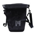 thumbnail image 2 of Bike Trunk Bag, Reflective Design Wear-Resistant PVC Cycling Bags, for Cyclists Cycling Equipment Full Waterproof-Black, 2 of 7