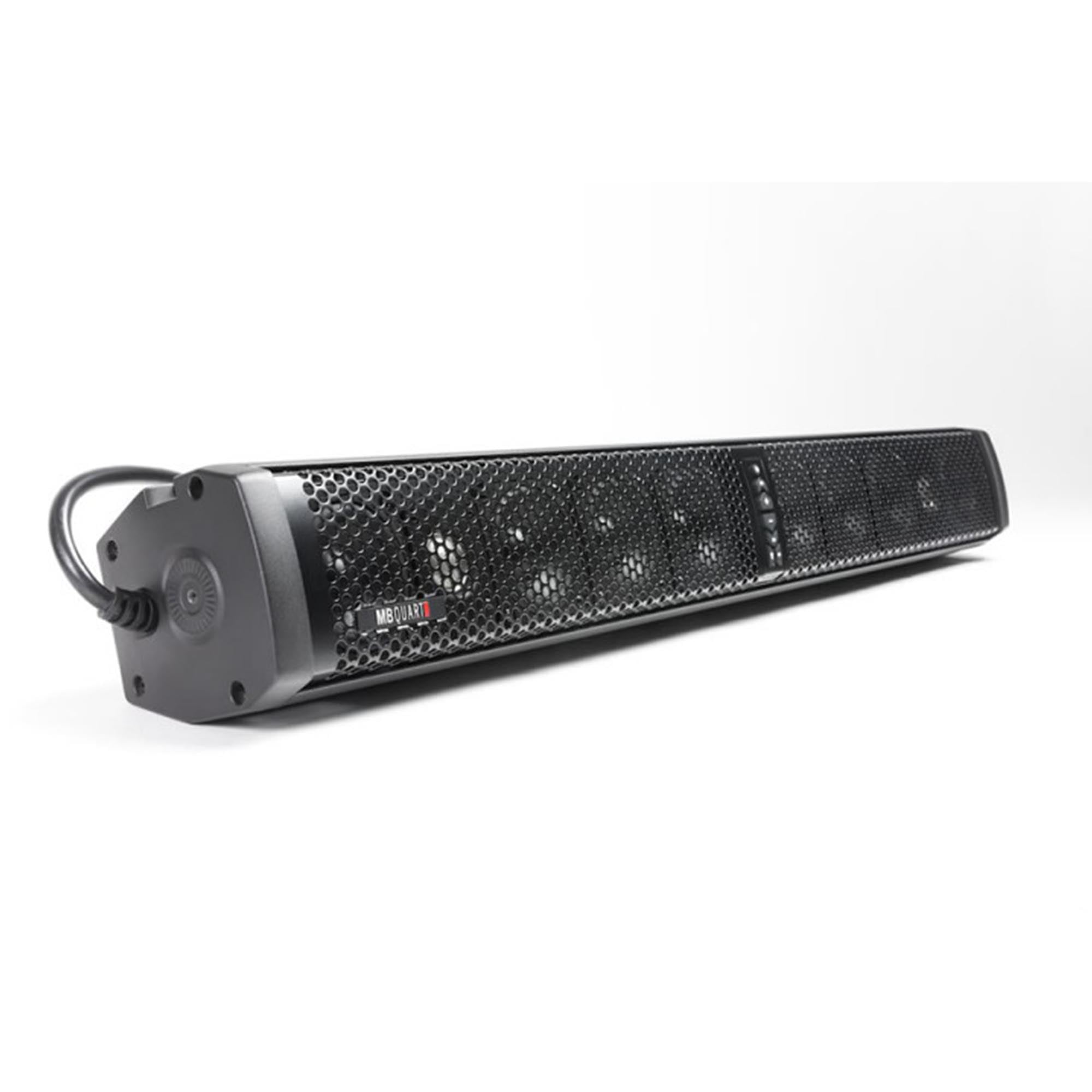 MB Quart Nautic NSB10V1 Amplified 10-speaker sound bar with built-in  Bluetooth and LED lighting