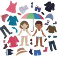 thumbnail image 1 of Set Dress Up de fieltro My Felt Story Dress Me Up, 56 unidades para niños, 1 of 7