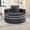 Dark Grey, variant on LJAN Round Sofa Bed,Memory Foam Sectional Sofa ,Convertible Cloud Couch with 3 Pillows Stainless Steel Cup Holder No Assembly Living Room Apartment Couch