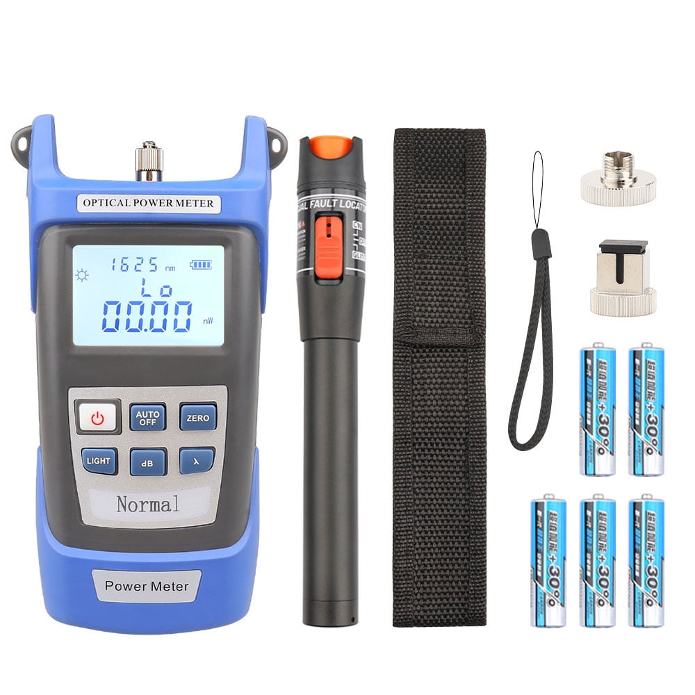 Testeur De Puissance Fibre Optique - Power Meter Avec Localisateur De Défaut 10mW