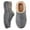 Grey, variant on Men's Bootie Slippers Warm Soft Comfy Memory Foam Non Indoor Shoes with Collar,Color:Khaki,Size:11-12