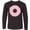 AB-Black, variant on Inktastic Pink Donut with Sprinkles Long Sleeve Youth T-Shirt