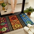 thumbnail image 3 of JML Doormat, Non-Slip Indoor Outdoor Rug Mats for Porch Entry Way, Floor Mat for Bathroom/Kitchen, (20"x32") - Colorful Geometric Pattern, 3 of 6