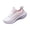 Pink, variant on Women's Orthopedic Running Sneakers, Curved Thick Platform Comfortable Cushioned Sports Shoes Arch Support Casual Walking Shoes Purple