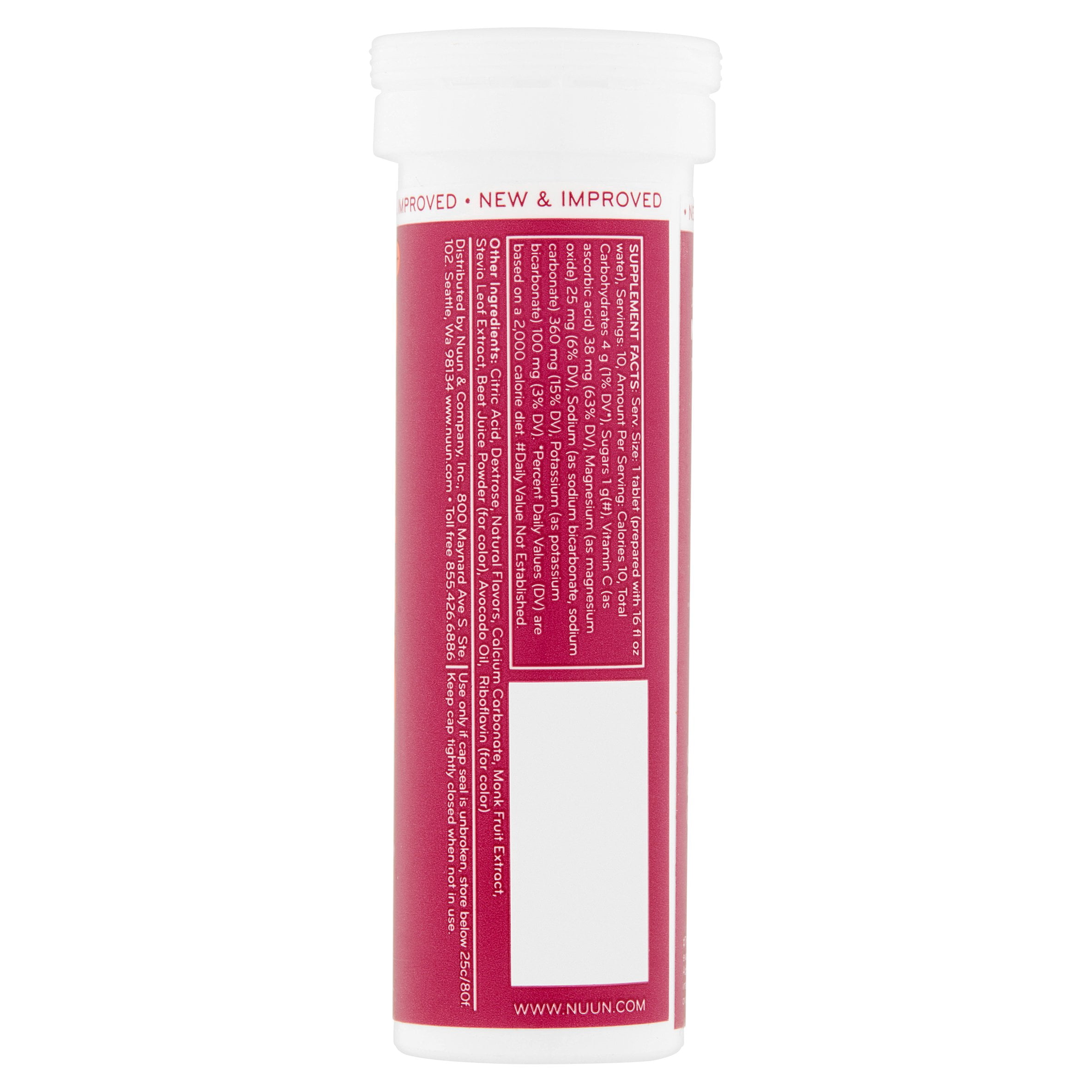 Nuun Bev Tube Tri Berry,10 Tb (Pack Of 8)