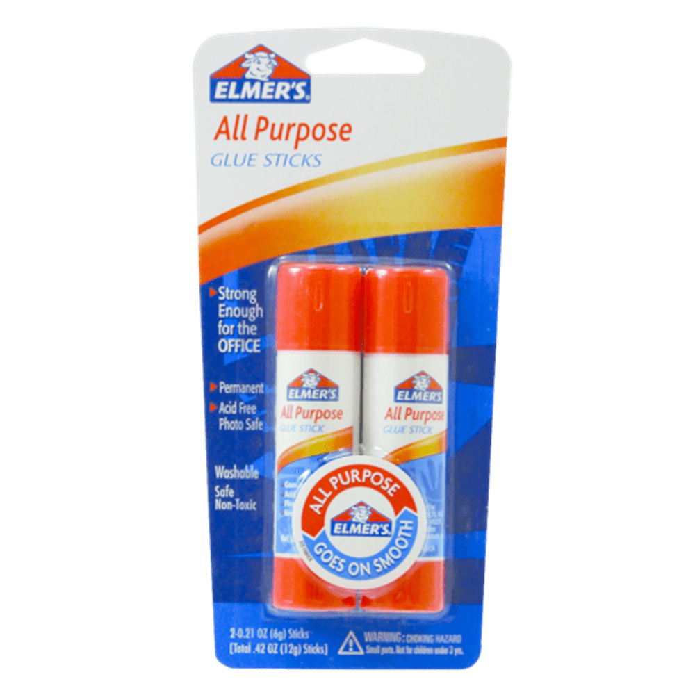 Elmer's All-Purpose Glue Stick - Quantity of 48 - PT - E512 - Walmart