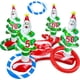 thumbnail image 1 of TURNMEON Gigante Inflable Árbol de Navidad Anillo Toss Party Juego Juguetes Niños Adultos Calcetín Familiar Rellenos Suministros de Fiesta de Navidad Favores Decoración Juegos de Interior al Aire Libre (4 Puntajes Santa Base, 4 Anillos) Zhivalor HMYH592, 1 of 6
