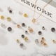 thumbnail image 5 of Uxcell 40Pcs 8mm Cuentas de Strass de Gran Agujero, Cuentas Espaciadoras Europeas en Granel (Oro Brillante), 5 of 5