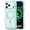Mint, variant on Lunvic Case for iPhone 18 Pro Max, Magnetic Rugged Shockproof Cover with Matte PC Back, TPU Bumper, Capacitive Camera Button, Raised Screen Camera Edges, Black
