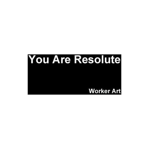 You are resolute, (Paperback)