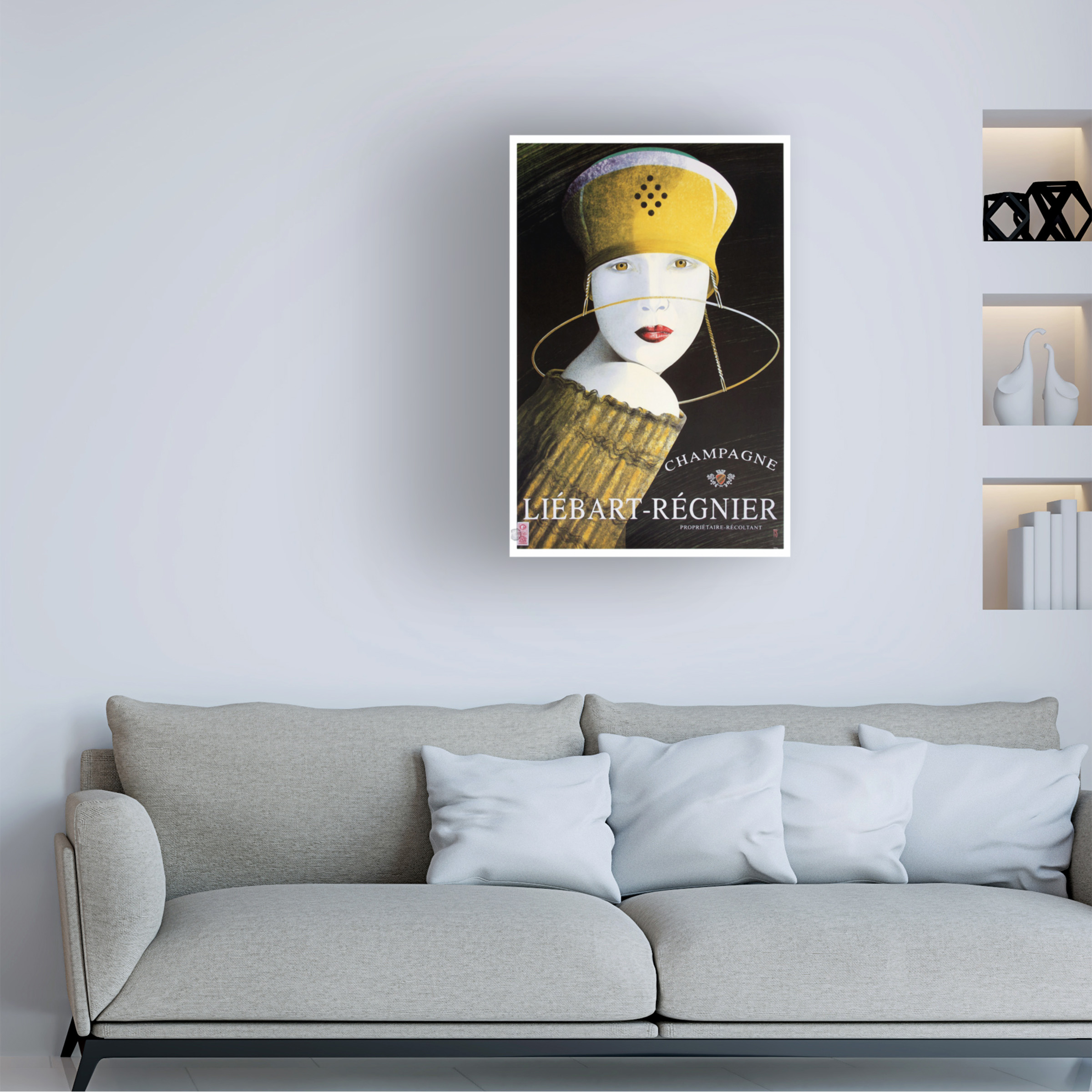 Trademark Fine Art 'Spirits 22' Canvas Art by Vintage Lavoie