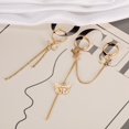 thumbnail image 3 of Femmes Doigt Bijoux Alliage - 2PCS Papillon Punk Chaîne Doigt Anneau Ouvert, 3 of 10
