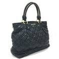 thumbnail image 1 of Pre-Owned Miu Miu 2WAY Shoulder Bag Hand Bag Black GoldHardware (Fair), 1 of 16