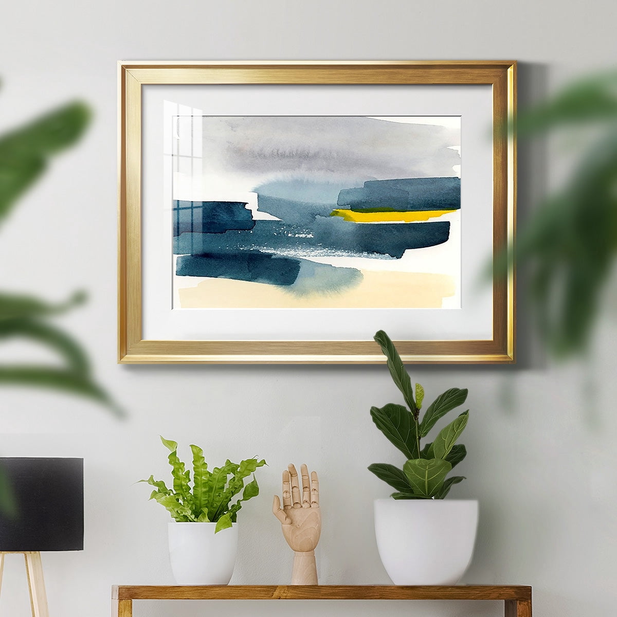 Peeking Sunshine IV Premium Framed Print - Ready to Hang