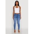 thumbnail image 2 of Womens WAX Stretch High Waisted Skinny Ankle Jeans, 2 of 5