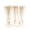 Gold Glitter, variant on MATANA 5oz Gold Glitter Reusable Plastic Champagne Flutes Set of 50