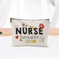 thumbnail image 1 of Bolsa de Maquillaje para Enfermera, Regalo para Enfermera, Estuche de Viaje Cosmético, Estuche de Artículos de Tocador Portátil para Vacaciones Infant Estilo D, 1 of 8