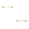 thumbnail image 2 of Moyic Organizador de cocina, estante de pared al vacío, ventosa, 6 ganchos para cocina, baño, toalla, baño, soporte de cocina, percha con Beige PC 1 2Conjunto, 2 of 5