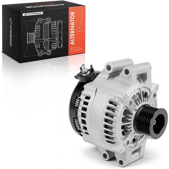 A-Premium Alternator Compatible with BMW X5 2011-2012, 535i 2011-2012, 535i GT 2010-2012, 535i GT xDrive 2011-2012, 535i xDrive, X3, X6, 640i, M2, M3, M4, 3.0L, 12V 210A 8-Groove Pulley Clockwise
