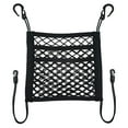thumbnail image 1 of 3-Layer Car Mesh Organizer Storage Between Front Seats Kid Dog Pet Net Barrier Car Net Pocket Elastic, 1 of 5