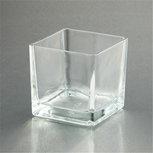 Diamond Star 89703 4 x 4 x 4 Po. Verre Carré, Transparent
