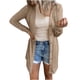thumbnail image 2 of Puntoco Mujer Abrigo Moda Mujer Sólido Suelto Manga Larga Cardigan Abrigo Blusa Navidad Liquidación Puntoco Puntoco-3794, 2 of 7