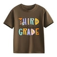 thumbnail image 2 of LNMQLPDBS First Day of School Shirt Girls Preschool to 5th Grade Tshirt Kids Back to School Graphic Tee Summer Crew Neck Short Sleeve Tops, 2 of 7