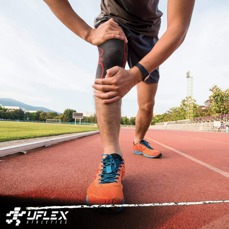 UFlex Athletics Compression Socks, Knee High Injury Recovery for Men & Women