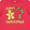 thumbnail image 4 of Inktastic Baby's First Christmas -gingerbread Cookie Boys or Girls Baby T-Shirt, 4 of 5